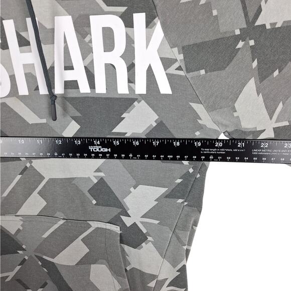Gymshark Hoodie Medium Camo Athleisure Athletic Sweatshirt Gym Workout Sporty - Picture 6 of 8